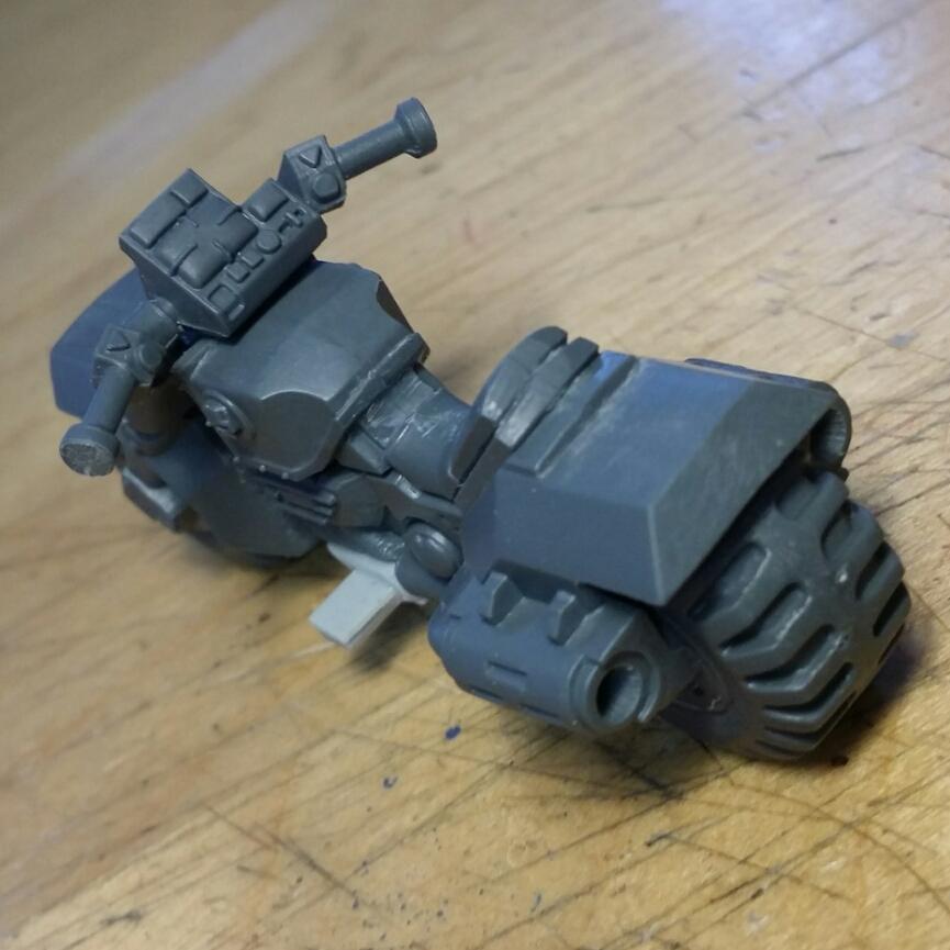 Assault, Bike, Cast, Chainsword, Conversion, Custom, Kitbash, Mold